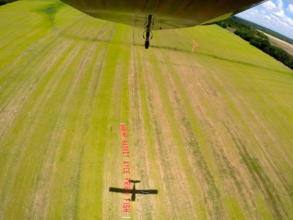 Aviation Careers Haley Howard Banner Tow Pilot Boldmethod