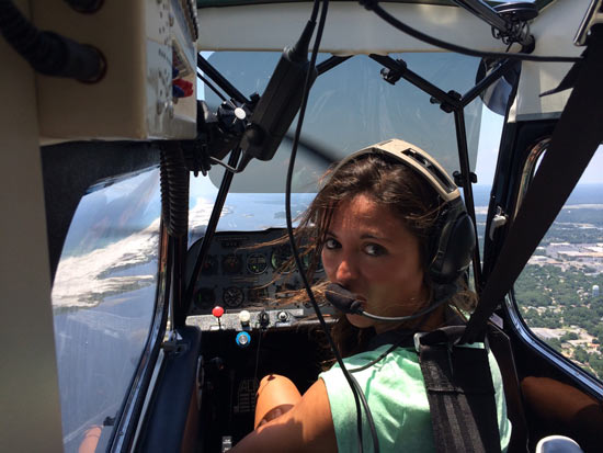 Aviation Careers Haley Howard Banner Tow Pilot Boldmethod