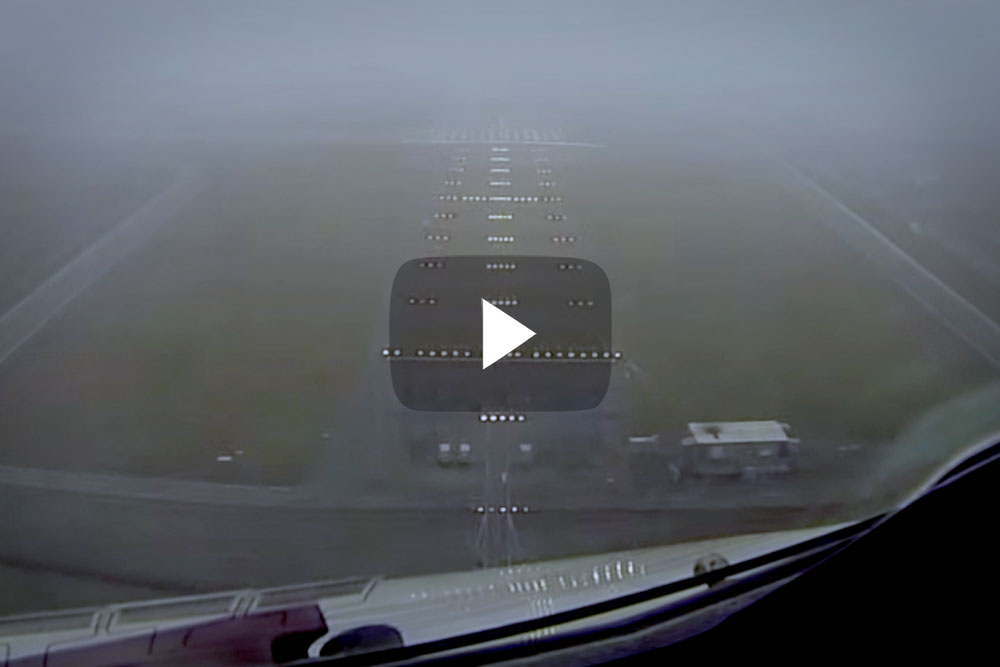 Ride Along For These Low Visibility Landings Boldmethod