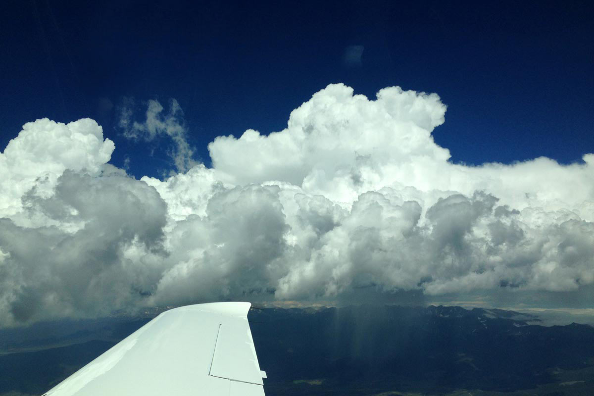 Is It Ever Safe To Fly Underneath A Thunderstorm? Boldmethod